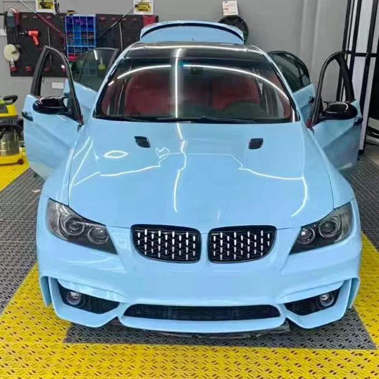 HIgh Quality Exterior M4 Sport Style Car Parts Front and Rear Bumper Side Skirt Body Kit for  E90 E92 E93 2005-2012